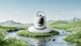 消毒柜沐溪記 草原清潔晨光得“晶瑩”雙重名畫